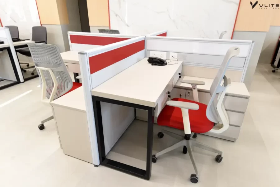 compact office cubicle