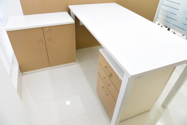 sahar plaza office storage and table by vlite furnitech