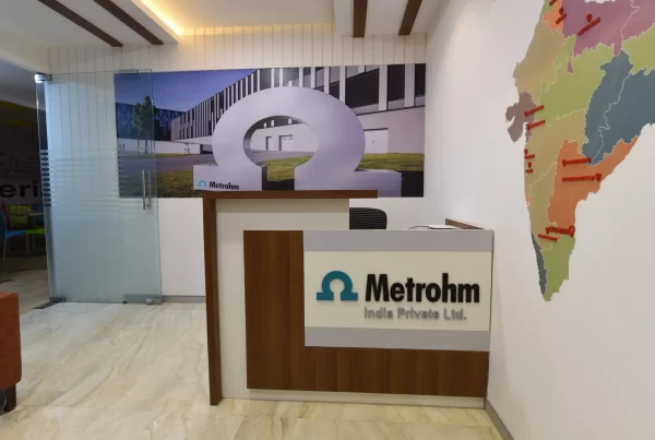 Metrohm Reception Desk