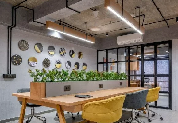 a workplace that reveals an unconventional finesse with industrial design