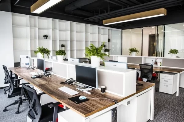 office interior design concept for open floor