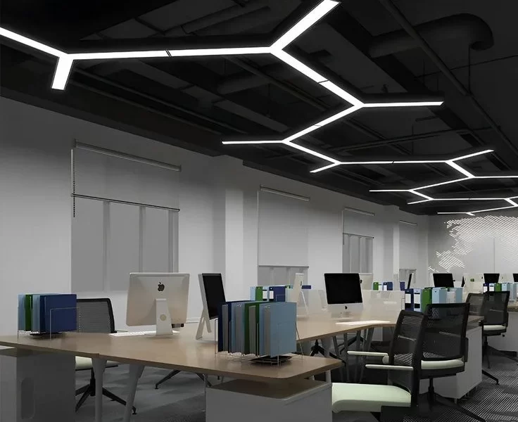 energy-efficient lighting for offices