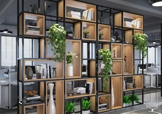 vertical storage system for offices