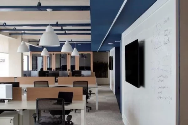 energy efficient lighting for office interior