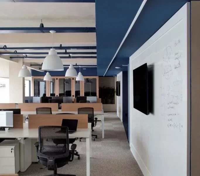 energy-efficient LED lighting for offices