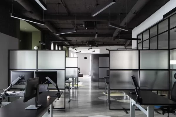 Grey color office