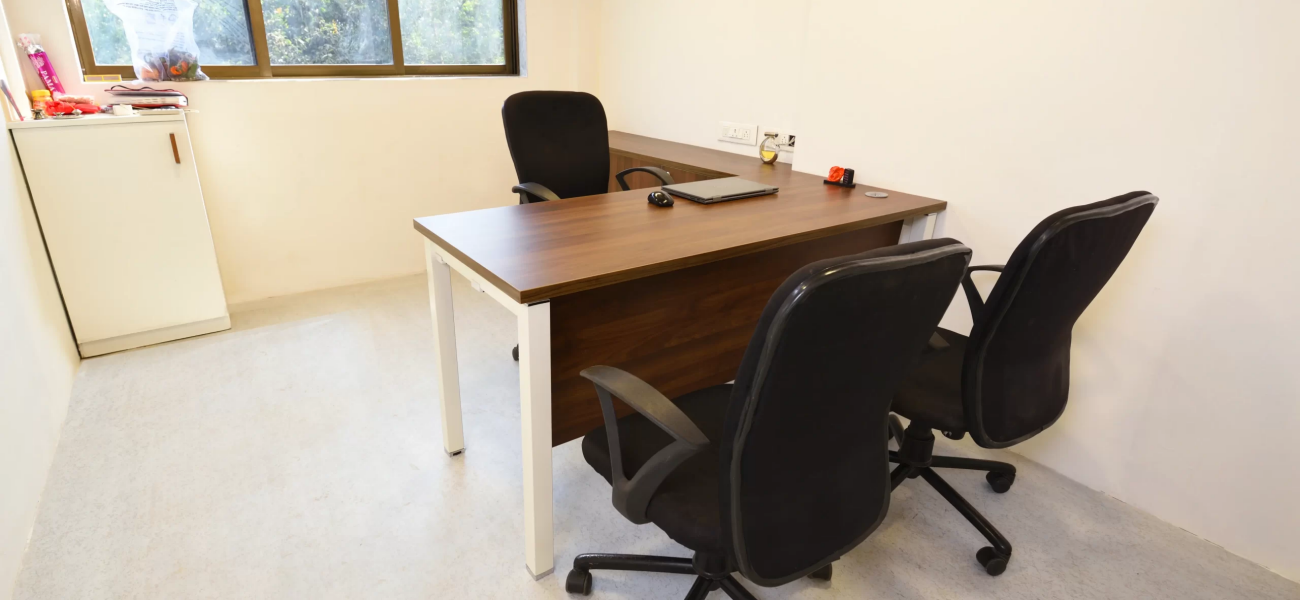 L shaped office desk