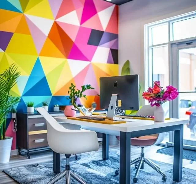 Office Accent Wall Ideas to Transform Your Space