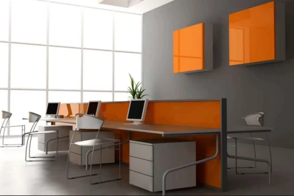 Orange workstation