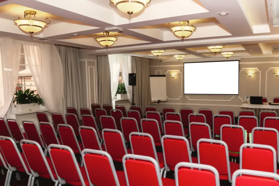 Theater type conference room 2