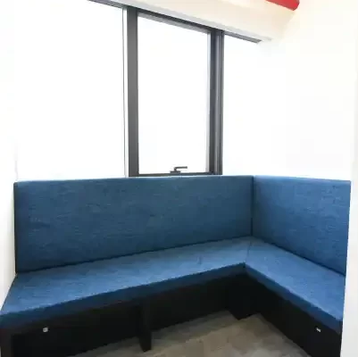 YesssWorks Pune Coworking Waiting Area Sofa Photos