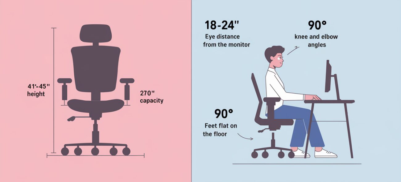 Featured image for Office chair dimension