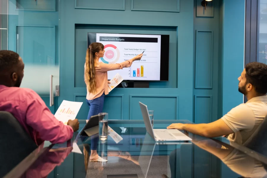 Conference room Digital Whiteboards and Screens 1