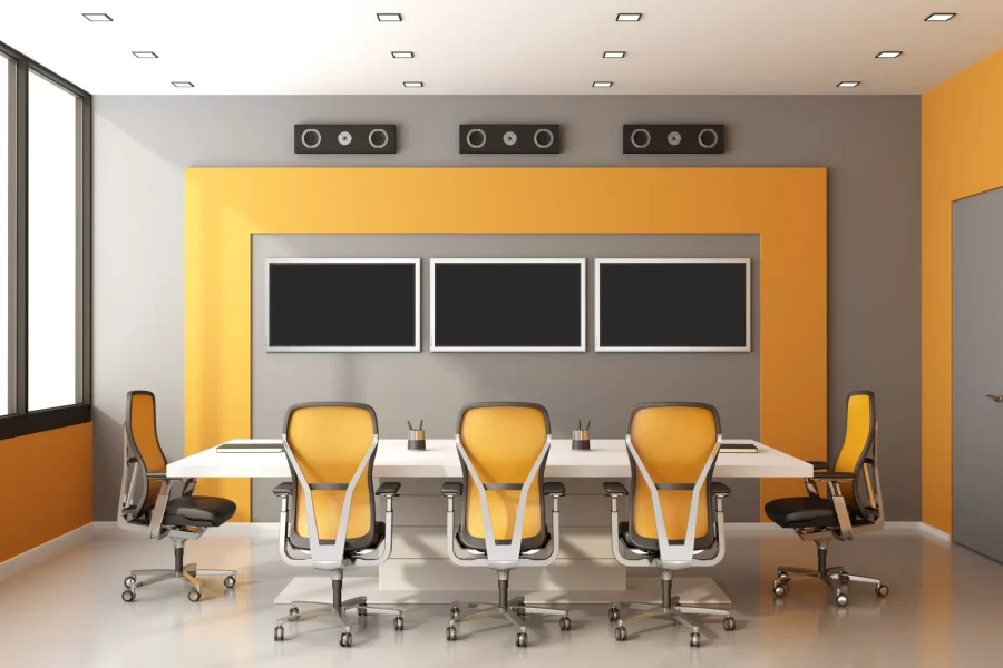 Conference room wall design 2