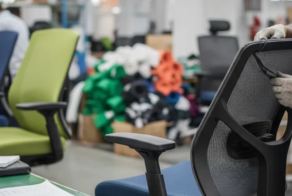 Ergonomic office chairs made by top Indian furniture manufacturer